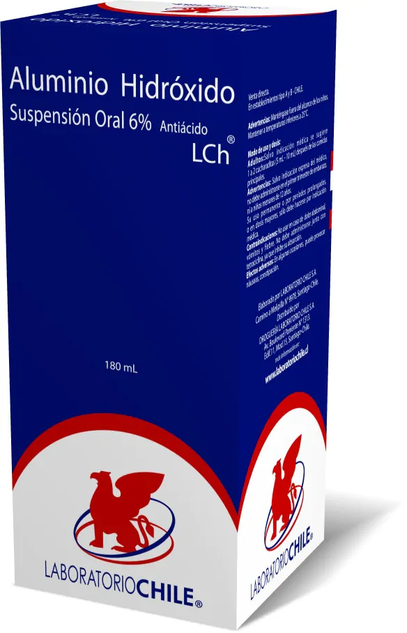ALUMINIO HIDROXIDO 6% SOLUCION ORAL 180ML