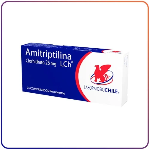 AMITRIPTILINA 25 MG CJ X 24 COMP REC