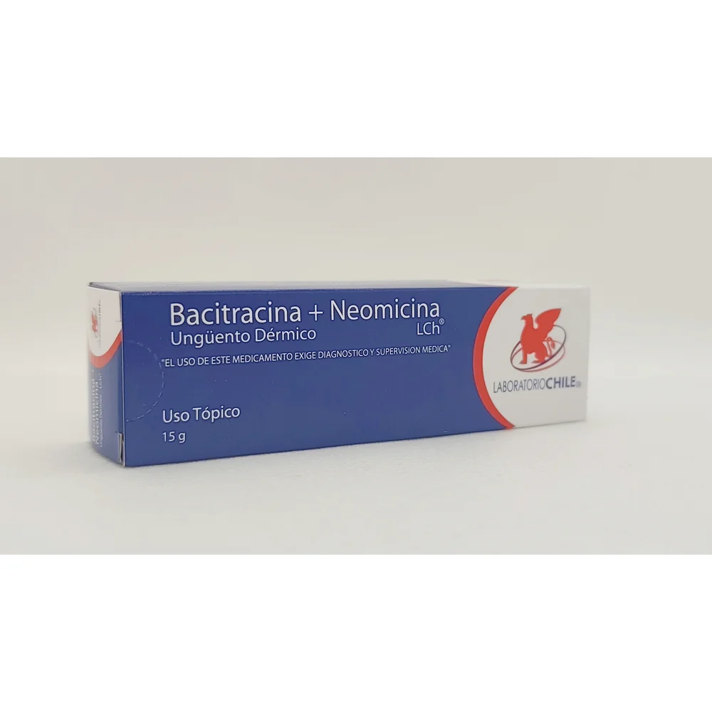 BACITRACINA + NEOMICINA UNG DERMICO X 15 GRAMOS