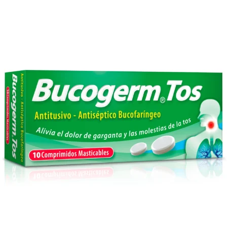 BUCOGERM TOS CJ X 10 COMP MASTICABLES