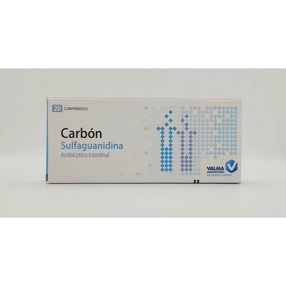 CARBON SULFAGUANADINA CJ X 20 COMP