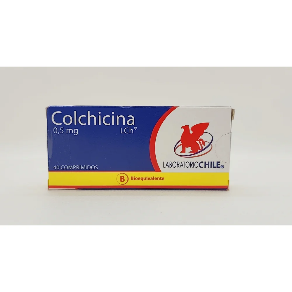 COLCHICINA 0.5 MG CJ X 40 COMPRIMIDOS