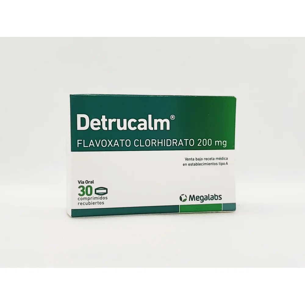 DETRUCALM 200 MG CJ X 30 COMP RECUBIERTOS