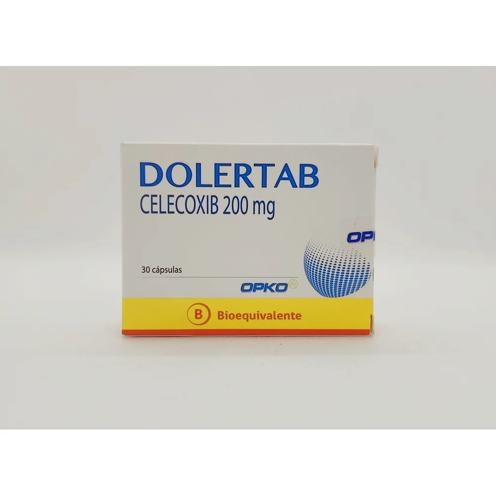 DOLERTAB (CELECOXIB) 200MG CJ 30 CAPSULAS