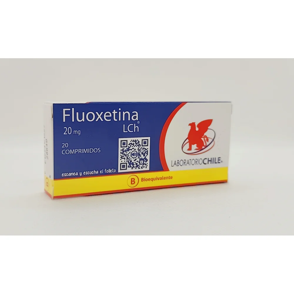 FLUOXETINA 20MG CJ X 20 COMPRIMIDOS
