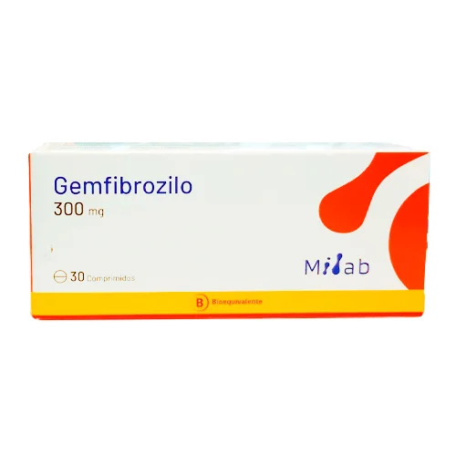 GEMFIBROZILO 300MG CJ X 30 COMP