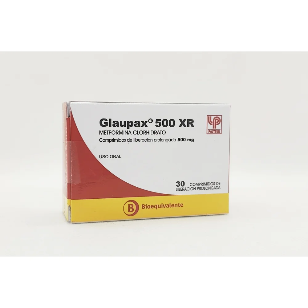 GLAUPAX 500MG CJ X 30 COMPRIMIDOS LP