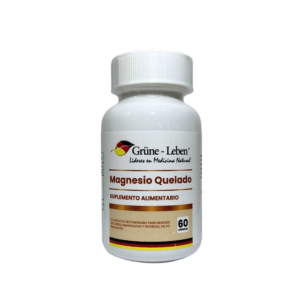 MAGNESIO QUELADO X 60 CAPS. G. LEBEN