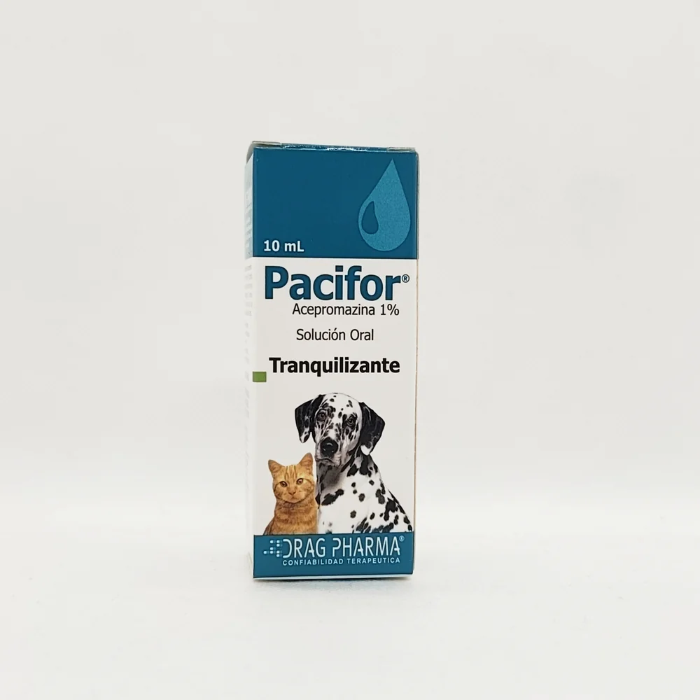PACIFOR ACEPROMAZINA 1% X 10 ML SOLUCION ORAL