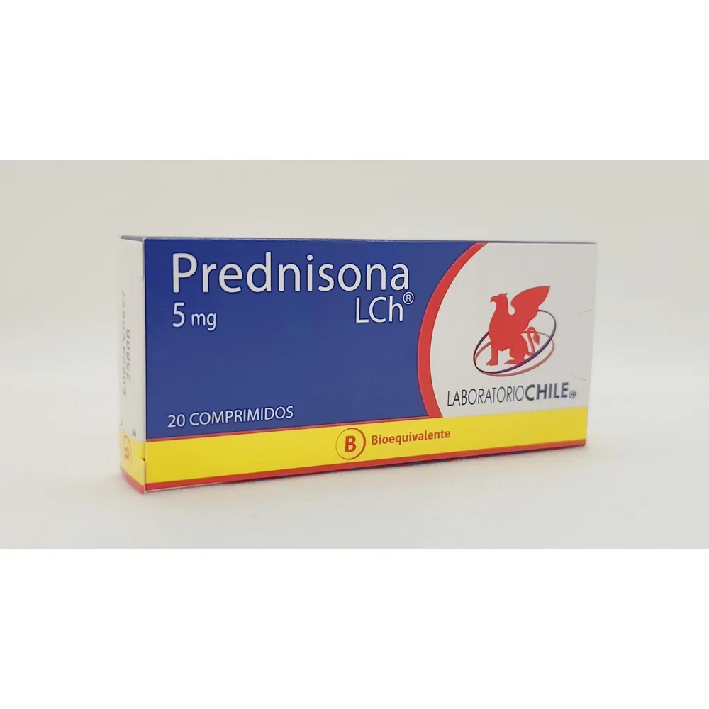 PREDNISONA 5MG CJ X 20 COMPRIMIDOS