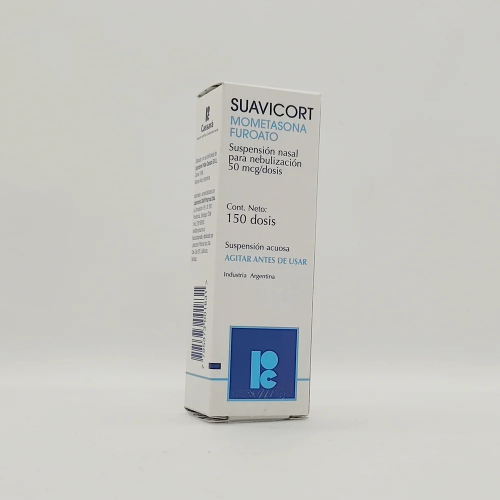 SUAVICORT 50 MCG / DOSIS X 150 DOSIS SUSP NASAL