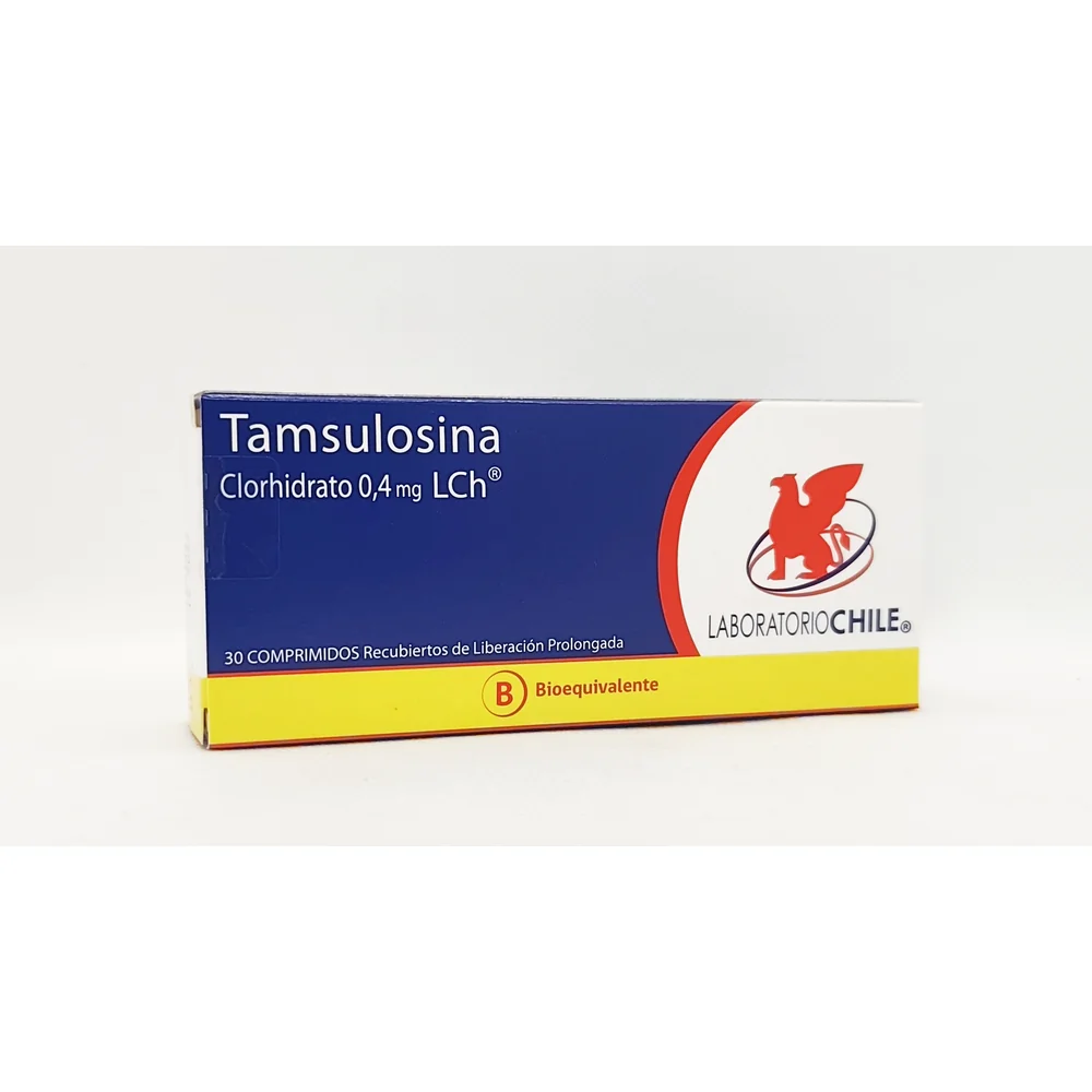 TAMSULOSINA 0,4 MG CJ X 30 COMP RECUBIERTOS