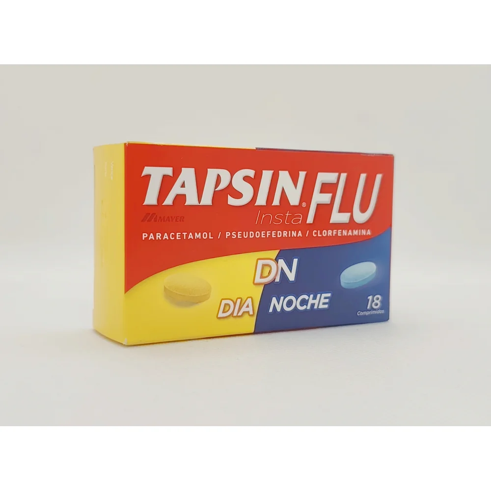 TAPSIN INSTA FLU CJ X 18 COMPRIMIDOS